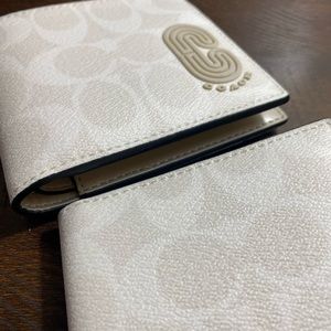 Coach Wallet men’s brand new monogram leather